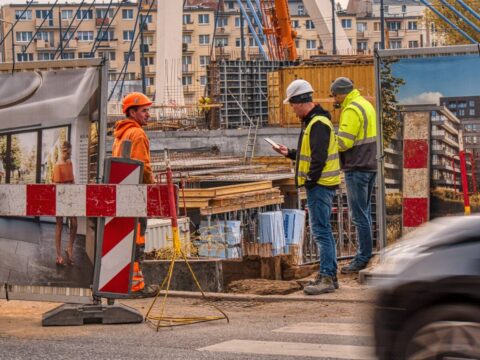 Uszkodzenie na ul. Królowej Jadwigi