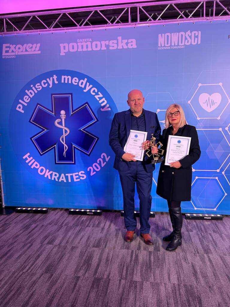 Szpital Miejski w Bydgoszczy doceniony przez pacjentów. Zdobył pierwsze miejsce w plebiscycie „Hipokrates  2022”