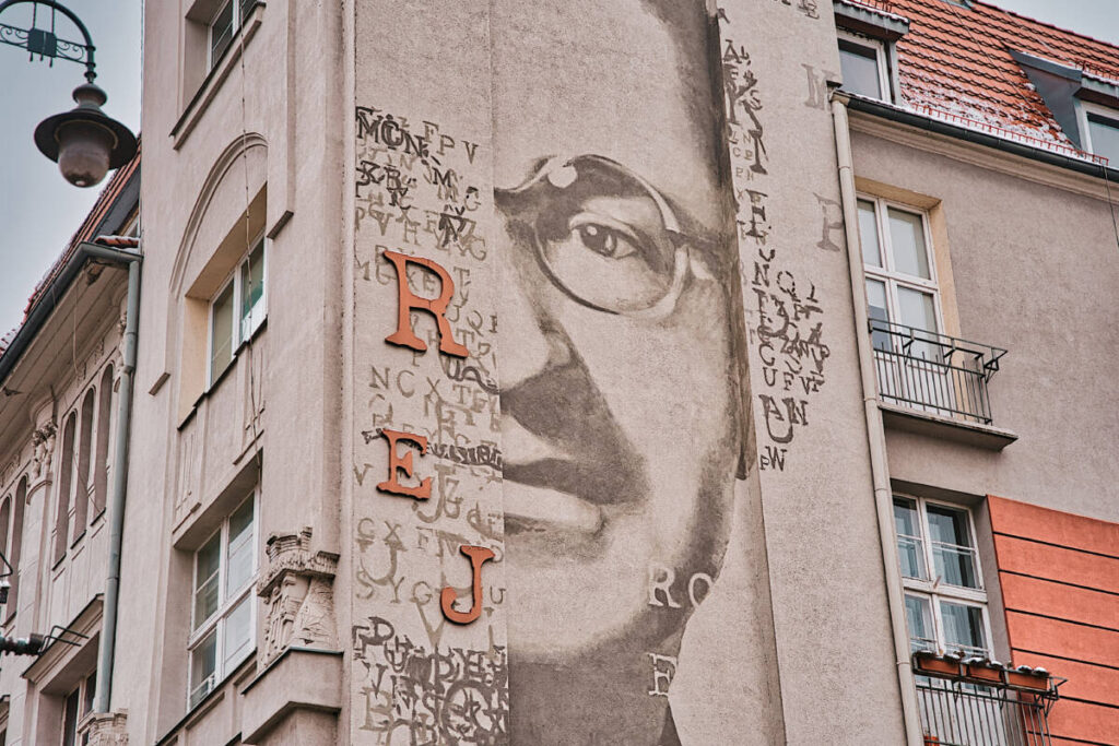 Mural Mariana Rejewskiego