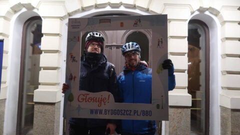 Rowerzyści z Bydgoskiej Masy Krytycznej promowali projekty z BBO