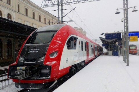 Nowe pociągi z Pesy można oglądać na dworcu Bydgoszcz Główna