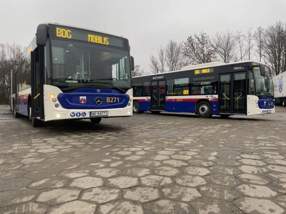 Autobusy Mobilis w trakcie certyfikacji - nowe mercedesy już czekają na pasażerów