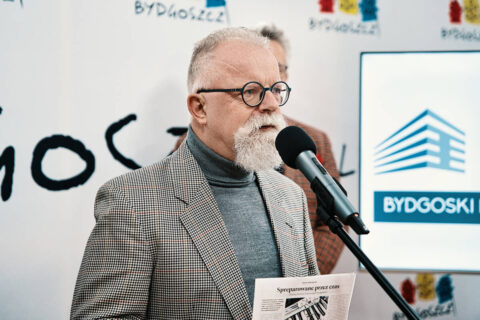 Konferencja prasowa o Bydgoskim Roku Andrzeja Szwalbego