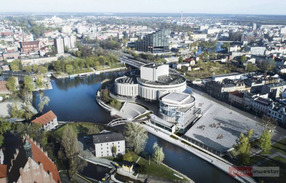 Bydgoszcz inwestuje w kulturę. Podpisanie umowy na budowę czwartego kręgu Opery Nova