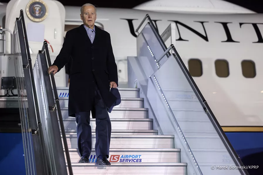 Prezydent USA Joe Biden podróżował do Kijowa wagonem modernizowanym w Bydgoszczy!