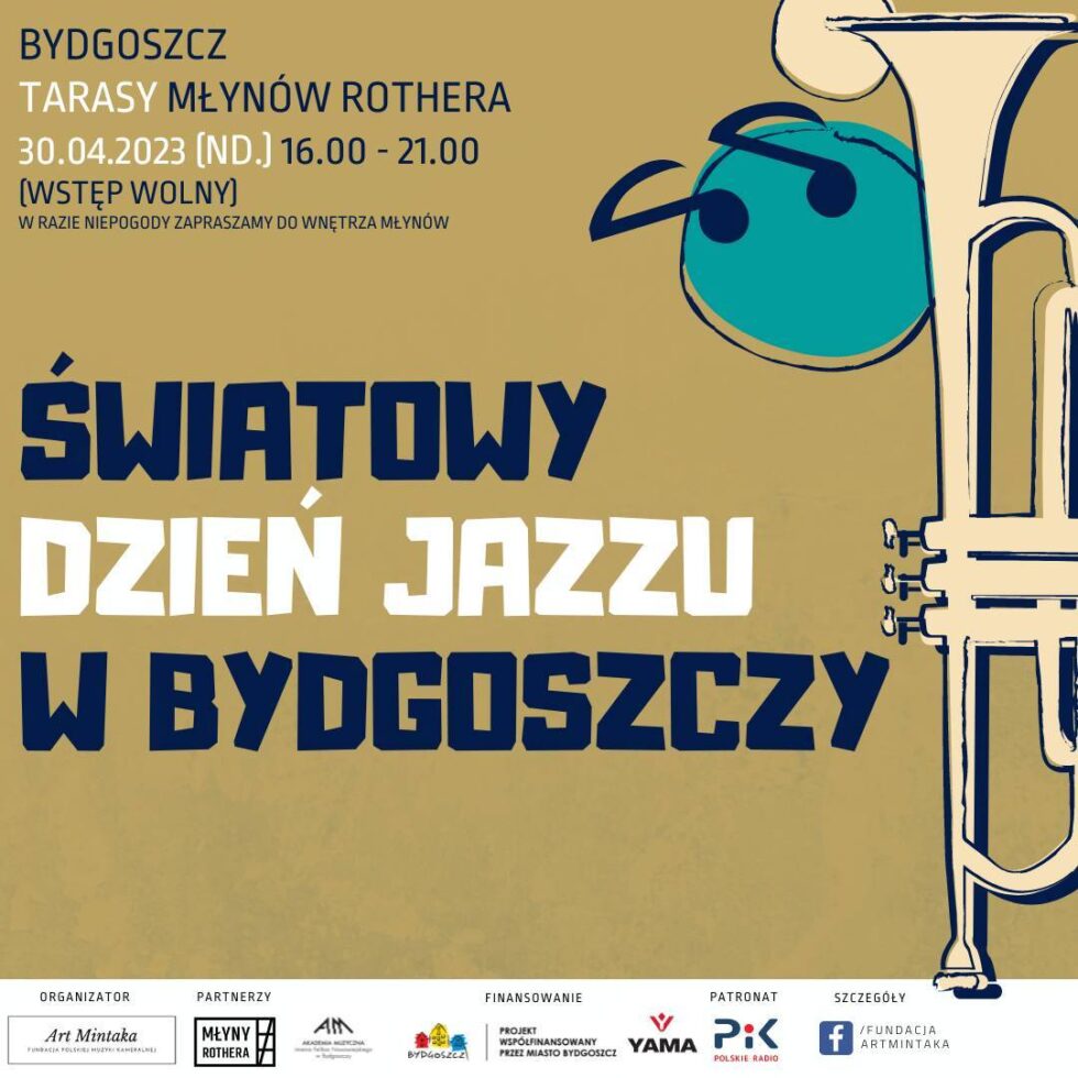 Światowy Dzień Jazzu 2023 w Bydgoszczy, czyli jazzowa niedziela na Wyspie Młyńskiej