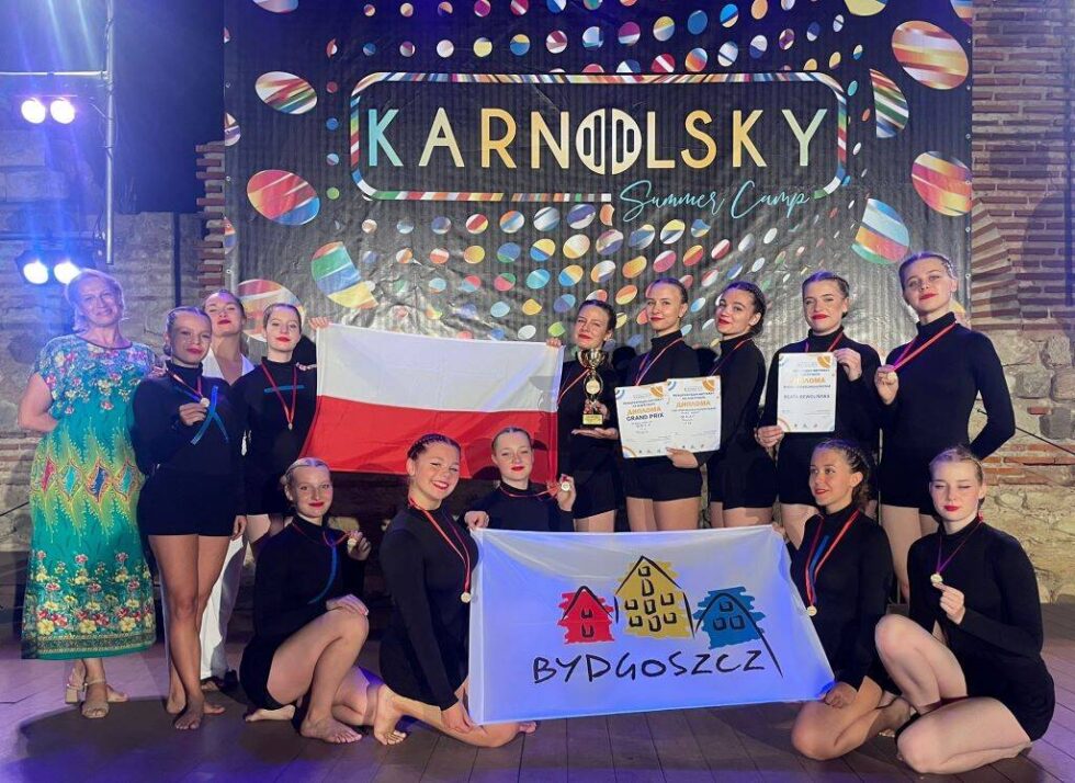 Tancerki z Pałacu Młodzieży odniosły kolejny międzynarodowy sukces. Grand Prix na festiwalu w Bułgarii