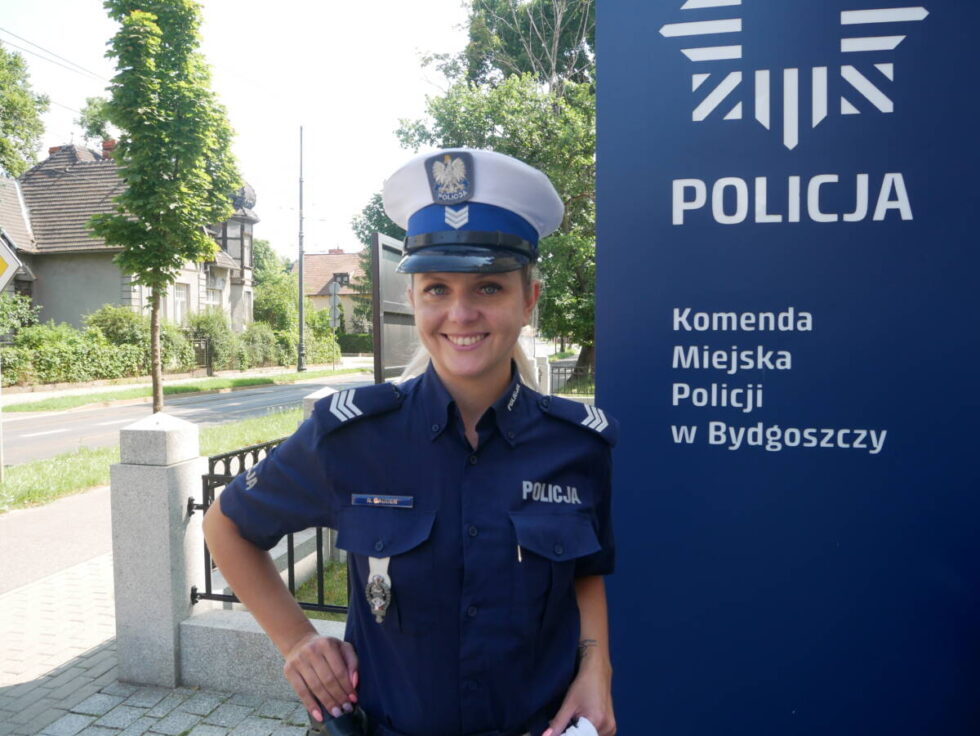Sierżant Natalia Gauden była w policyjnej grupie Speed: Uwielbiam tę pracę. Jesteśmy po to, by pomagać kierowcom