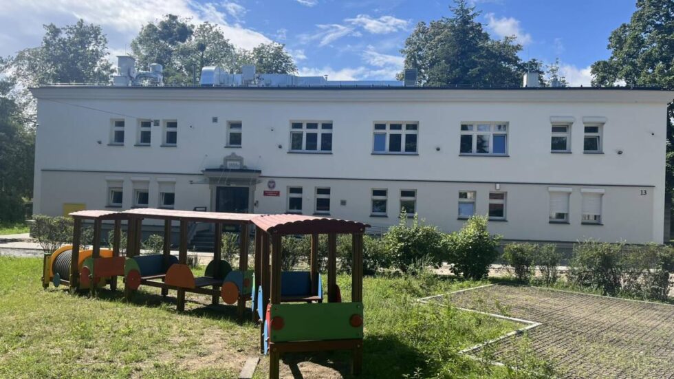 Przedszkole przy ul. Grunwaldzkiej po termomodernizacji. Dzieci wrócą do niego we wrześniu
