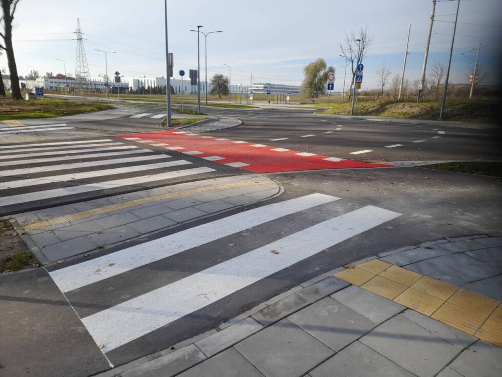 Prace drogowe w Łęgnowie zakończone – bezpieczniej dla uczniów, pieszych i rowerzystów
