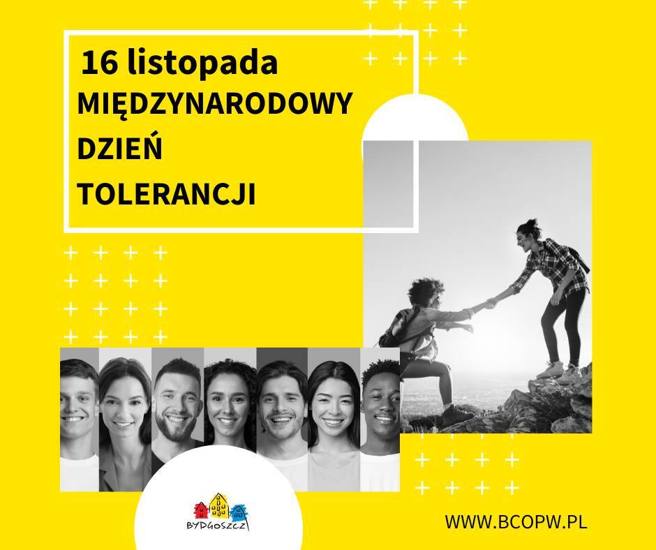 Międzynarodowy Dzień Tolerancji w Bydgoszczy. Spotkania w BCOPW przy Gdańskiej 5