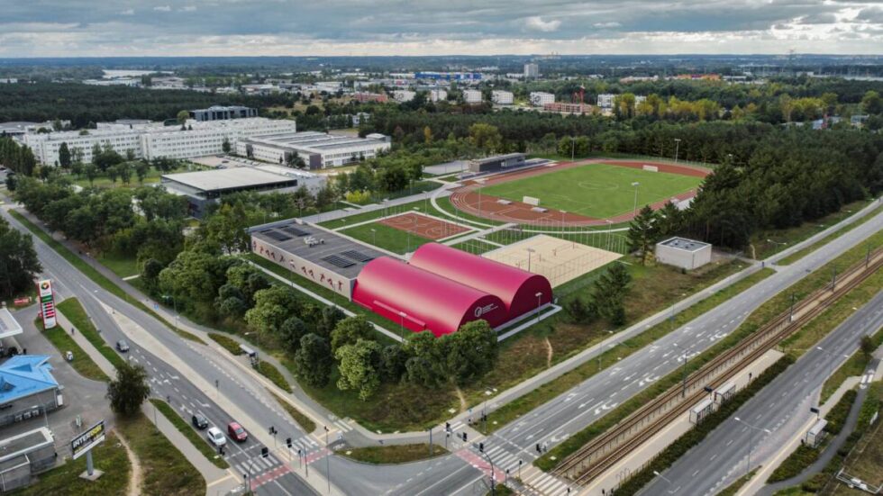Nowy stadion w Bydgoszczy. Razem z bieżnią, kortami i boiskami [WIZUALIZACJE]