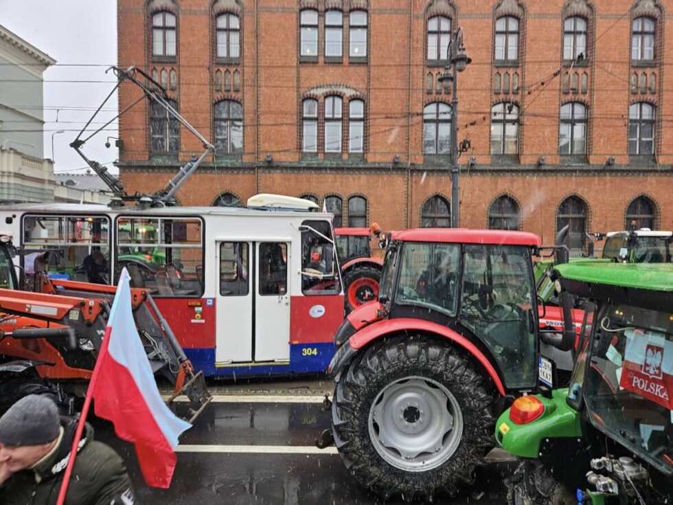 Uwaga kierowcy. Protest rolników w Bydgoszczy