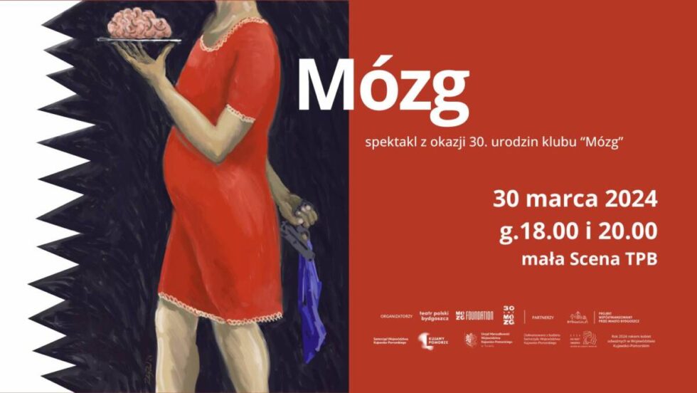 30 lat klubu Mózg. Teatralny spektakl w reżyserii Tomasza Gwincińskiego. Poszukają złotego „mózgu” Jana Olbrachta