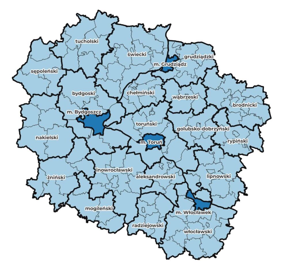 Wybory samorządowe 2024. Trzy dogrywki w miastach prezydenckich w Kujawsko-Pomorskiem