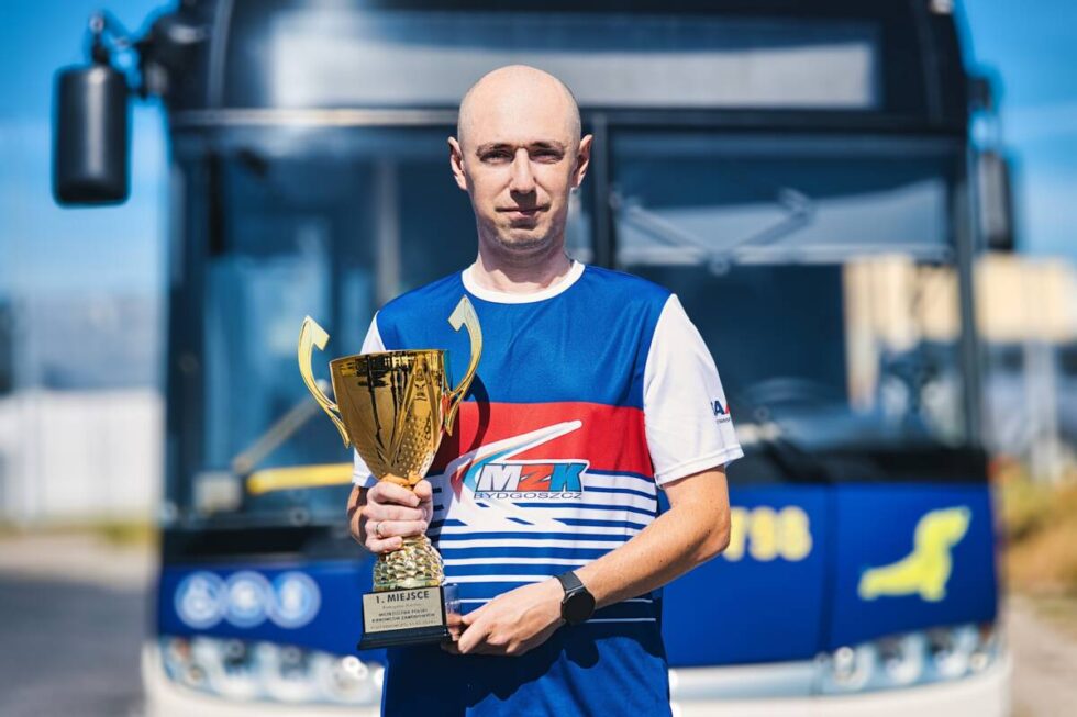 Najlepszy kierowca autobusów w Polsce jest z Bydgoszczy. Wystartuje na mistrzostwach świata