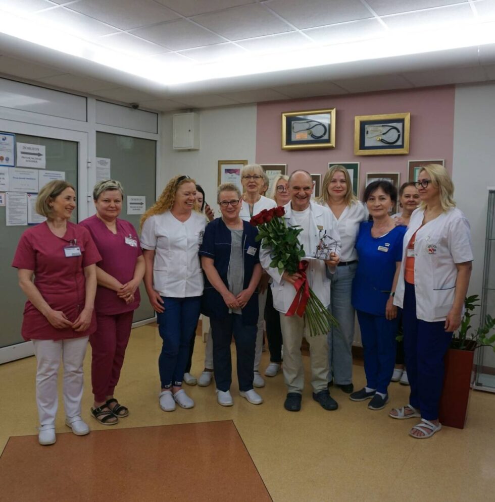 Dr Jarosław Szułczyński pożegnał się ze Szpitalem Miejskim. Przez lata ratował życie nowo narodzonym dzieciom
