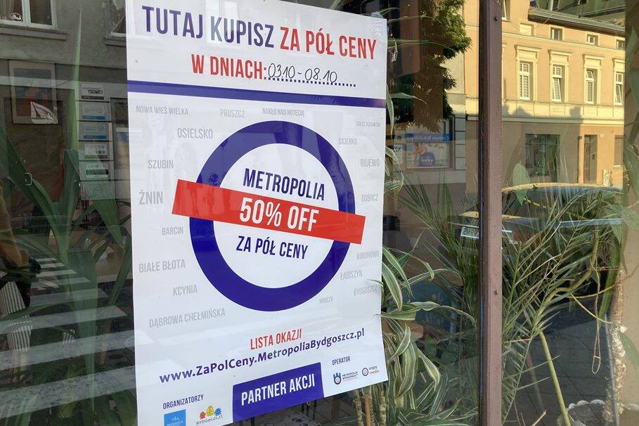 Metropolia za pół ceny – dobra okazja, żeby wypromować swój sklep lub lokal. Trwa nabór zgłoszeń