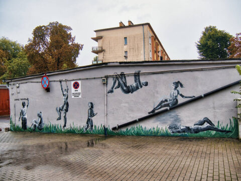 Murale przy ul. Moczyńskiego