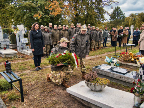 Przekazanie grobu Napoleona Malickiego