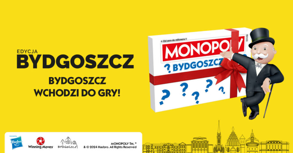 Bydgoszcz wchodzi do gry. Gra miejska przed premierą „Monopoly Bydgoszcz”. Można się zapisać