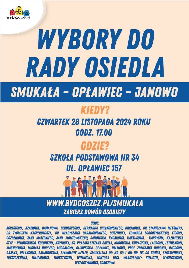 Wybory do rady osiedla Smukała – Opławiec – Janowo. Gdzie i jak zagłosować?