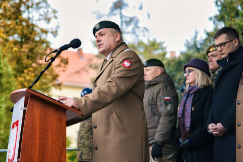 Przekazanie obowiązków szefa Inspektoratu Wsparcia Sił Zbrojnych