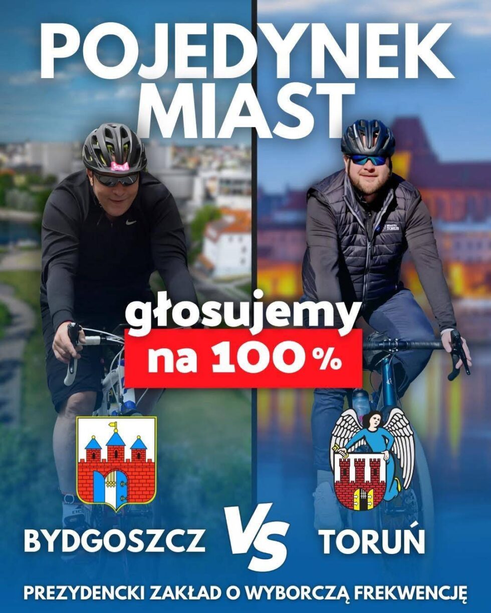 Wyborczy pojedynek miast – Bydgoszcz czy Toruń z wyższą frekwencją w wyborach prezydenckich?