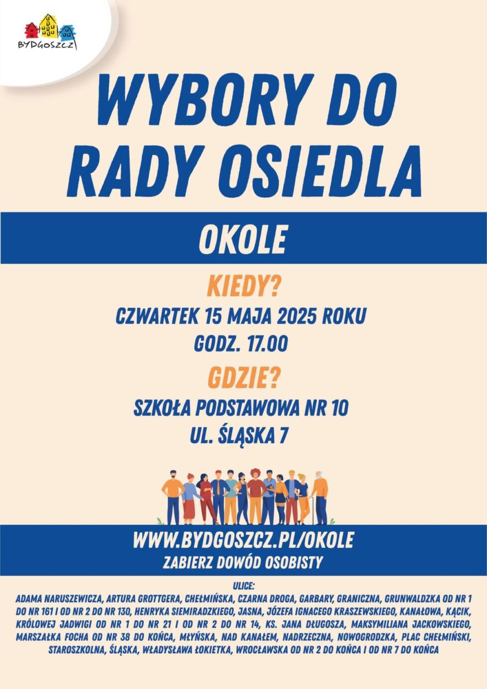 Wybory do rady osiedla Okole – potem Wzgórze Wolności, Nowy Fordon, Czyżkówko i… wakacje
