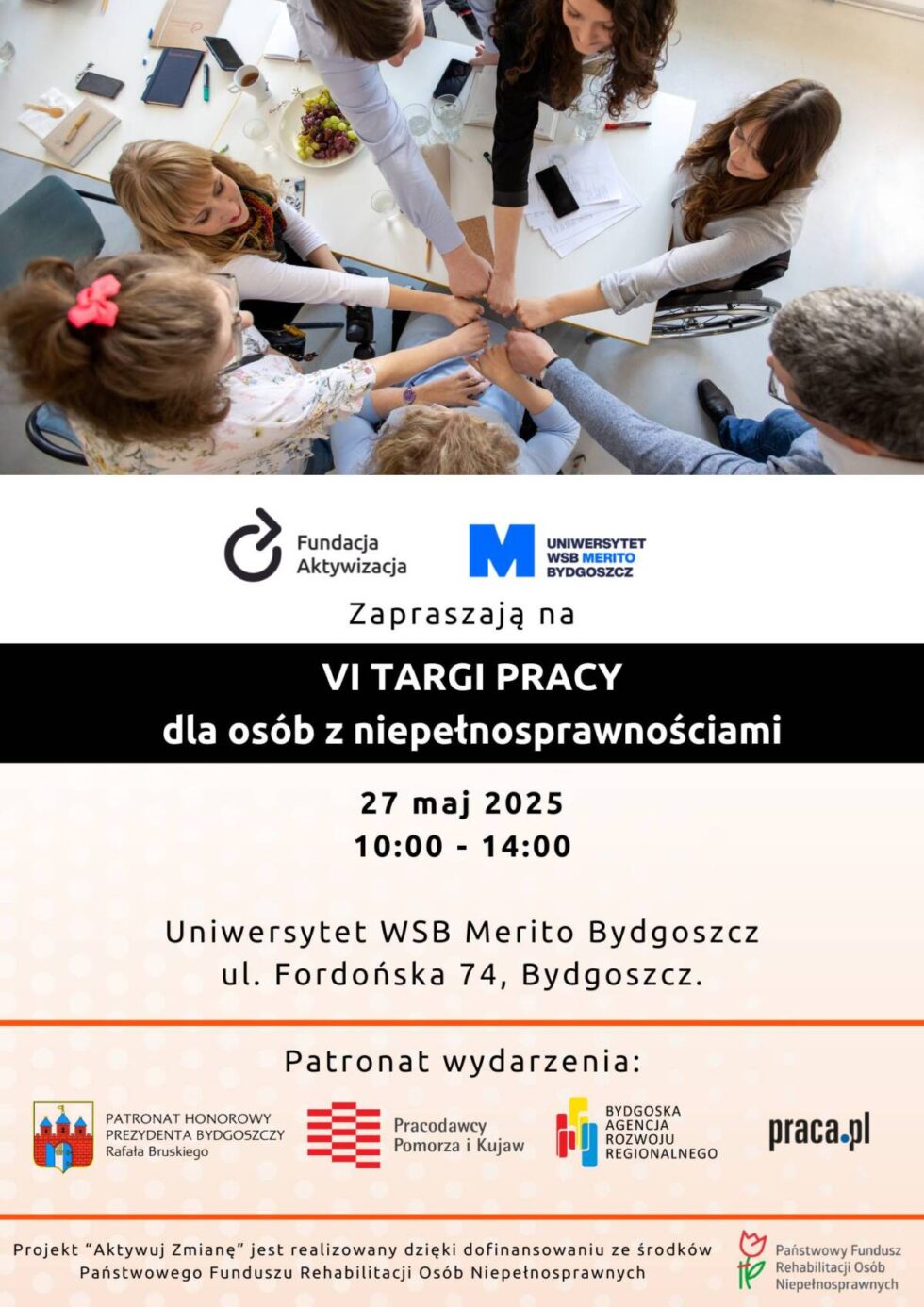 Targi pracy dla osób z niepełnosprawnościami. Innowacyjne firmy i pracownicy z potencjałem