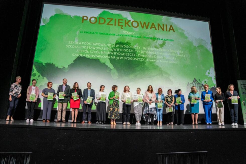 Gala „Aktywni razem - wolni od uzależnień”. Nagrody dla najbardziej aktywnej młodzieży