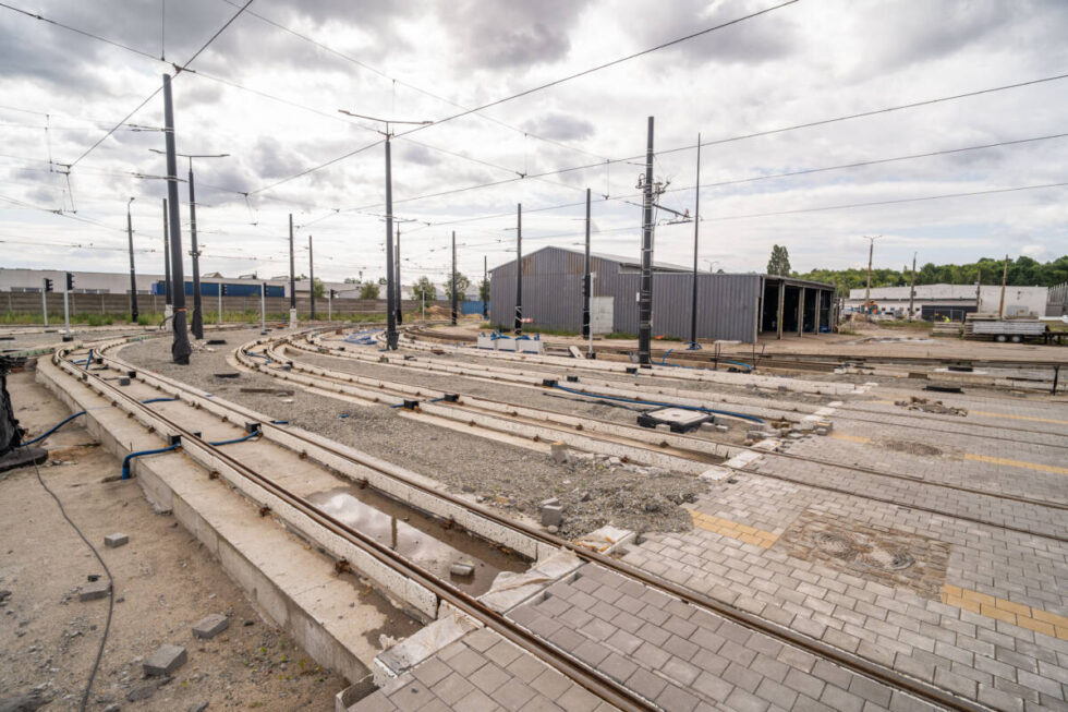Nowa zajezdnia tramwajowa. Prace przekroczyły już półmetek [ZDJĘCIA]