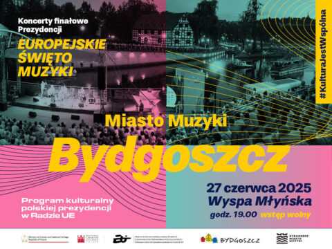 Europejskie Święto Muzyki w Bydgoszczy. Koncert na Wyspie Młyńskiej