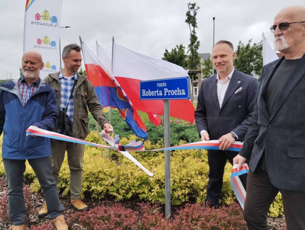 W Nowym Fordonie uczczono pamięć Roberta Procha. Jego imię nosi rondo na osiedlu Przylesie