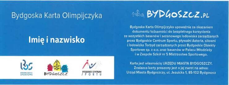 Bydgoska Karta Olimpijczyka i Paralimpijczyka – nowy program dla sportowców