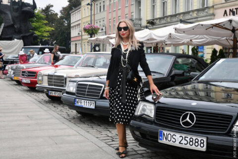 Miłośniczki mercedesów odwiedziły Bydgoszcz. „Jesteśmy z nimi bardzo związane” [ZDJĘCIA]