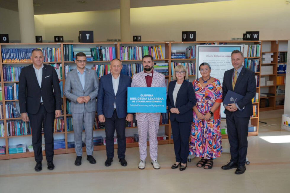 Oddział Głównej Biblioteki Lekarskiej przeniesiony z Torunia do Bydgoszczy. To 4 tys. książek i czasopism