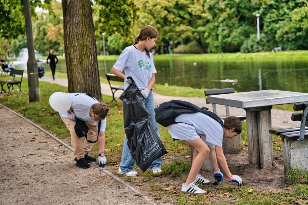 Ekopiknik nad Kanałem Bydgoskim – Akcja „Czyste Zielone Miasta” [ZDJĘCIA]