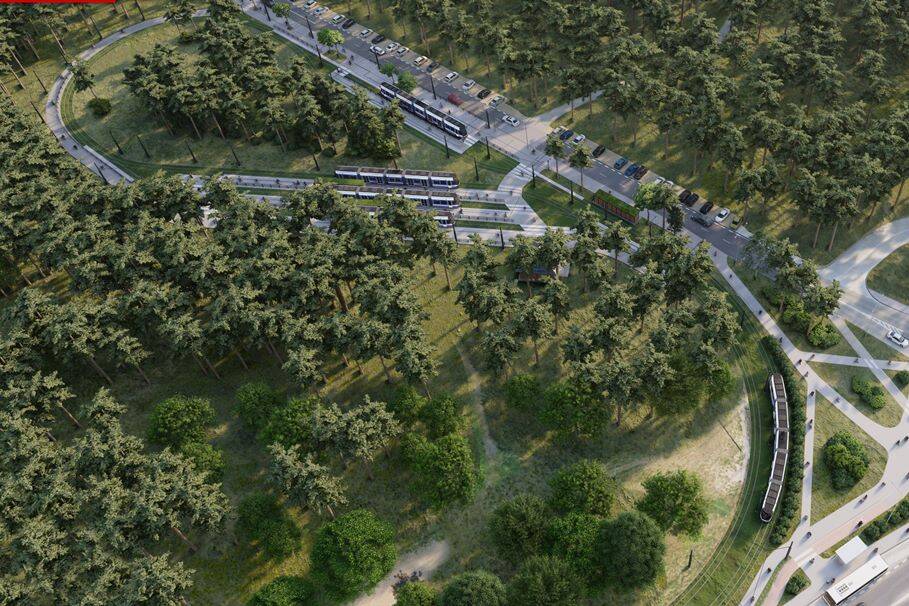 Nowa pętla tramwajowa w Lesie Gdańskim. Ogłoszono przetarg na jej przebudowę