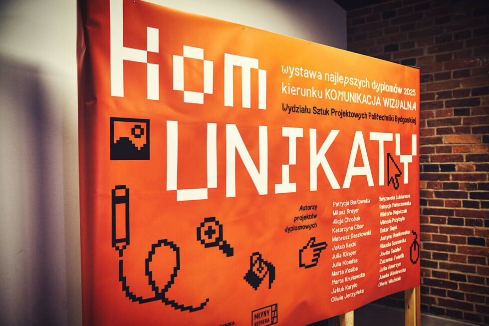 Młyny Rothera zapraszają na wystawę „komUNIKATY” studentów politechniki