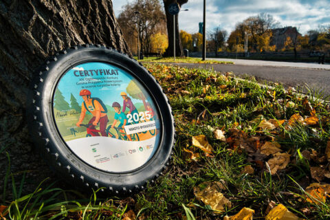 Certyfikat Gmina Przyjazna Rowerzystom