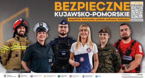 Bezpieczne Kujawsko-Pomorskie – zasady systemu Ochrony Ludności i Obrony Cywilnej. Jak się zachować, czego unikać, kogo słuchać