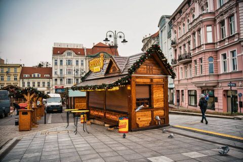 Dzień przed otwarciem Jarmarku