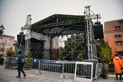 Dzień przed otwarciem Jarmarku