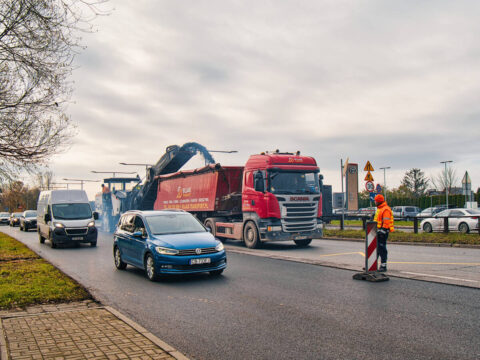 Aleje Jana Pawła II w remoncie – objazd i zmiany w organizacji ruchu