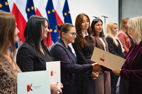 Uroczystość wręczenia aktów awansu na stopień nauczyciela mianowanego