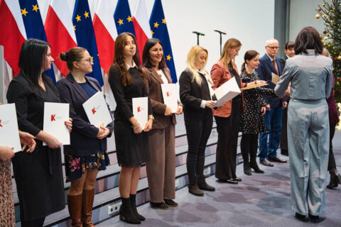 Uroczystość wręczenia aktów awansu na stopień nauczyciela mianowanego