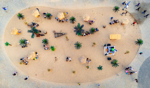 Wyspa Młyńska niczym egzotyczna plaża czyli najlepsza fotografia w konkursie