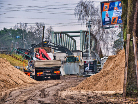 Kładka pieszo-rowerowa przy Fordońskiej