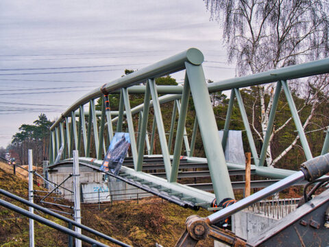 Kładka pieszo-rowerowa przy Fordońskiej